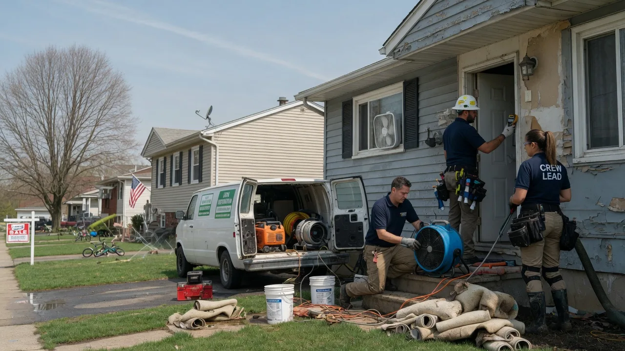 Flood Cleanup in Aubrey, AR near me