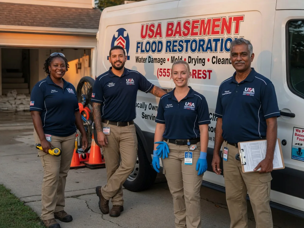 Basement Flood Cleanup company in Aubrey, AR